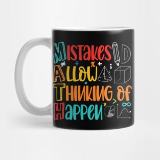 MATH Mistakes Allow Thinking to Happen Mug